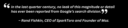 Quote by Rand Fishkin, CEO of SparkToro
