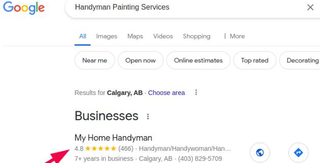 JC Web Pros' GMB Listing Optimization Portfolio