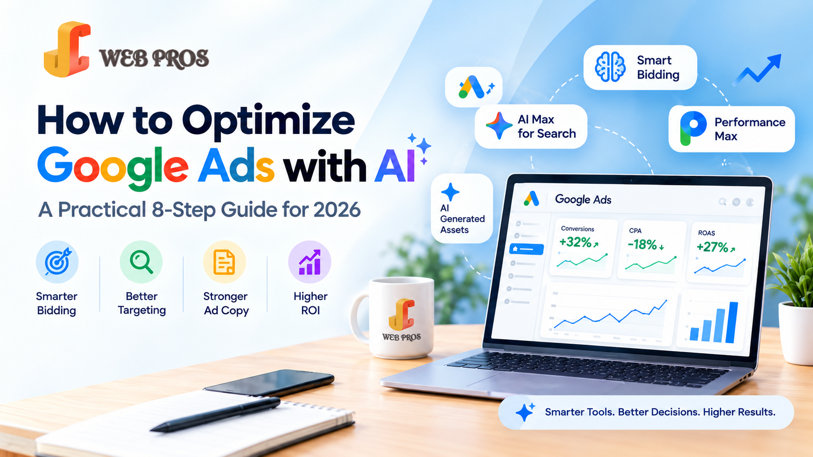 How to Optimize Google Ads with AI: A Practical 8-Step Guide for 2026